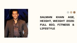 Salman khan age