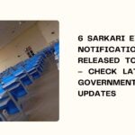 6 Sarkari Exam Notifications Released Today