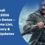 New Hindi Movies 2026 Release Dates