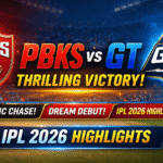 PBKS vs GT Match