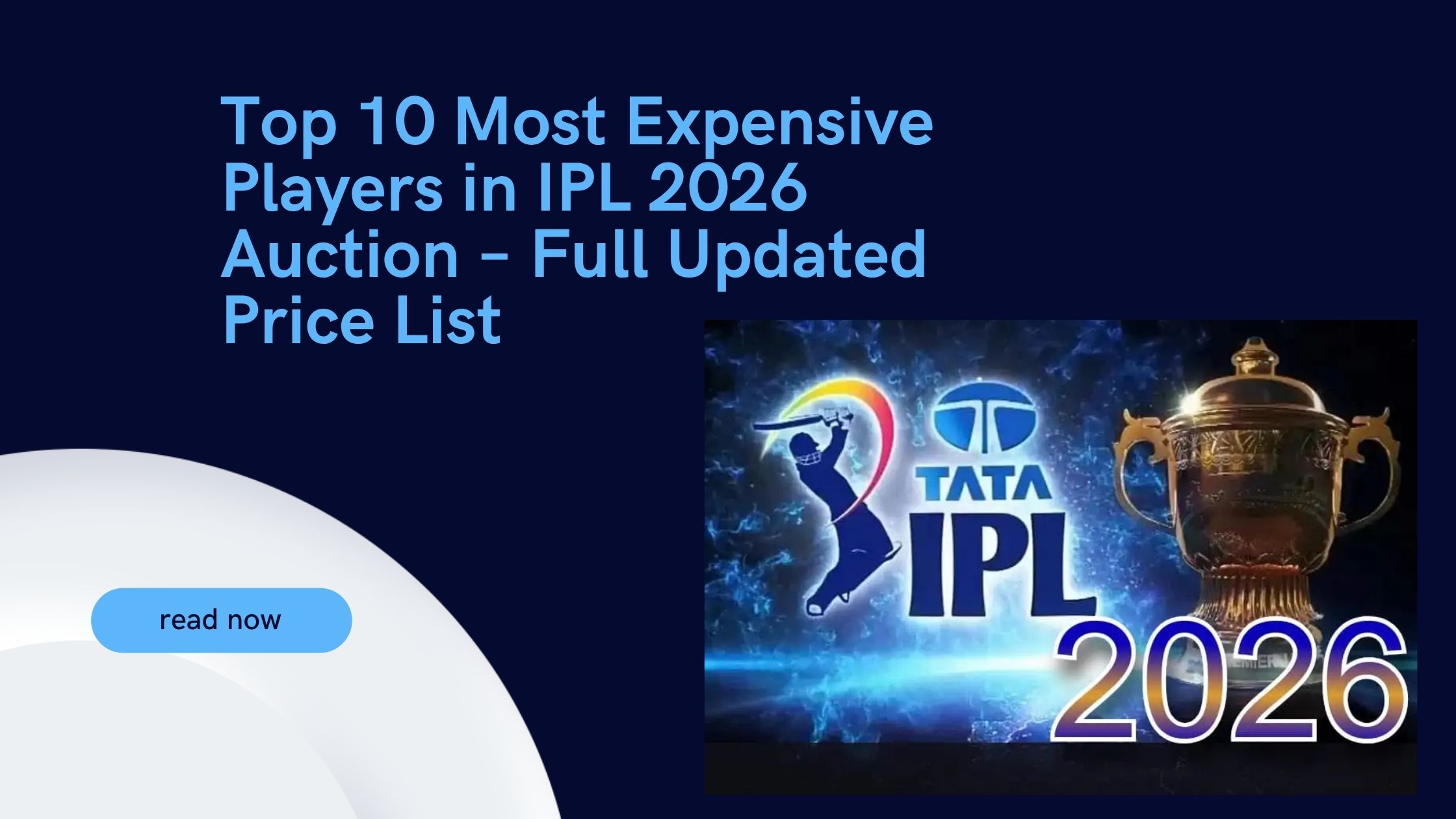 IPL 2026 Auction