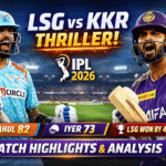 LSG vs KKR match 2026