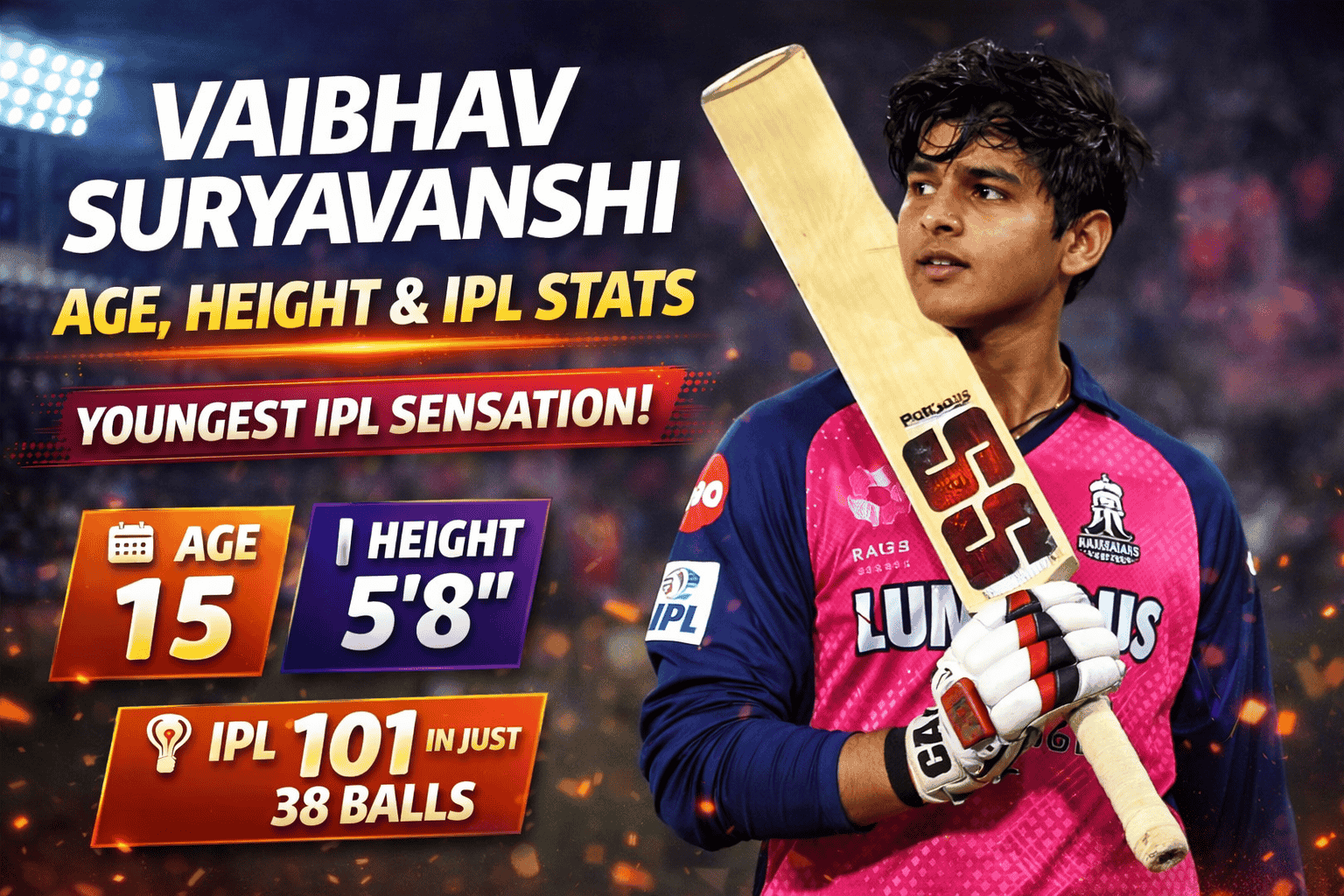 Vaibhav Suryavanshi age