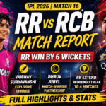 RR vs RCB Match 2026