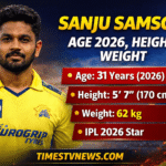 Sanju Samson Age 2026