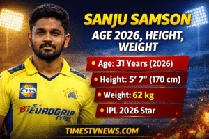 Sanju Samson Age 2026