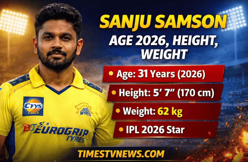 Sanju Samson Age 2026