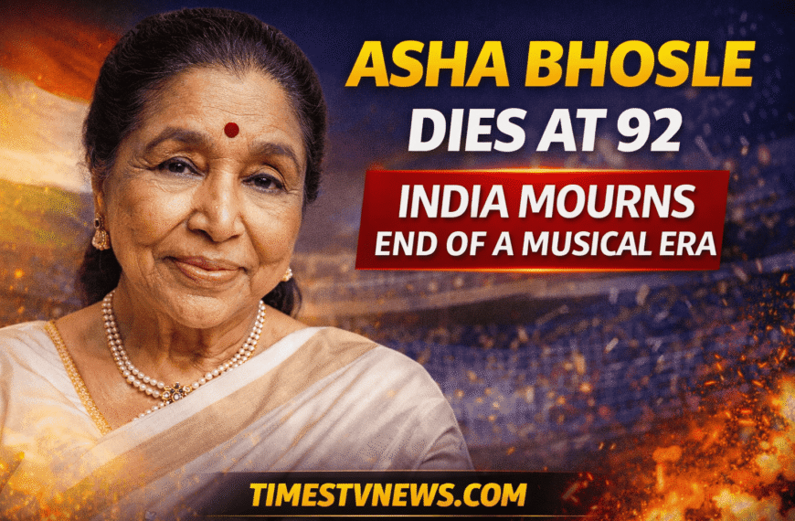 Asha Bhosle Dies