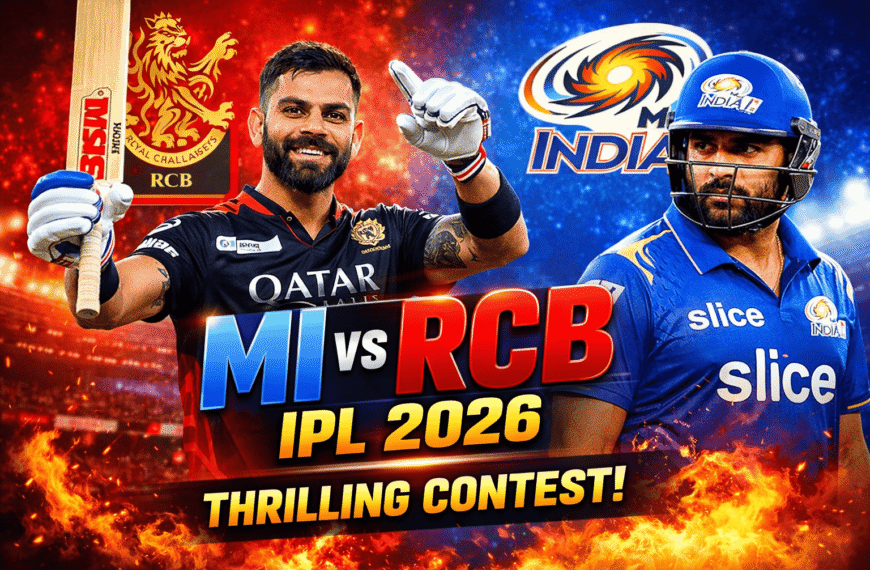 MI vs RCB IPL 2026