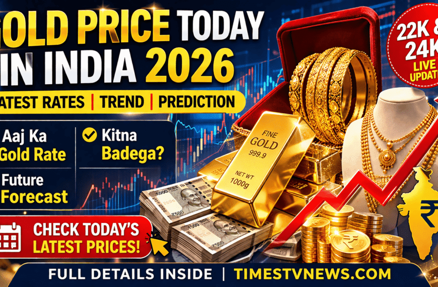 Gold Price Today in India 2026