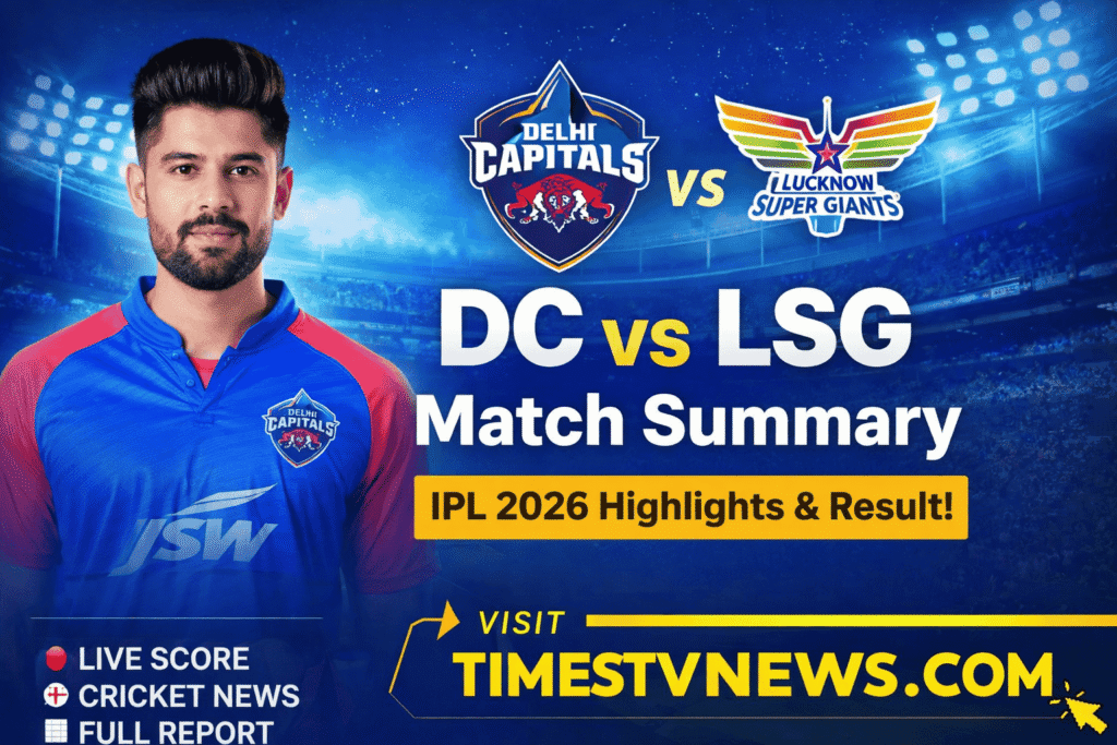 DC vs LSG 2026