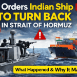 Iran Orders Indian Ship to Turn Back