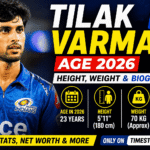 Tilak Varma Age 2026