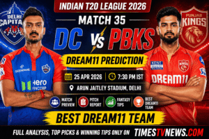 DC vs PBKS Dream11 Prediction 2026