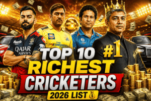 Top 10 Richest Cricketers in the World