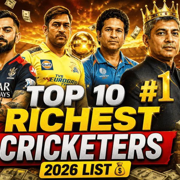 Top 10 Richest Cricketers in the World