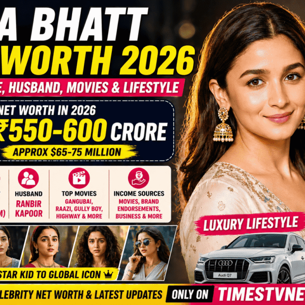 Alia Bhatt Net Worth 2026