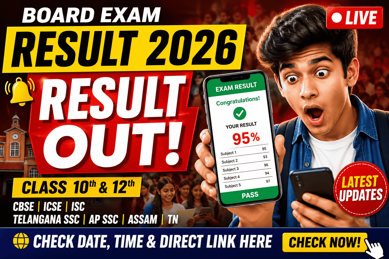 Board Exam Results 2026