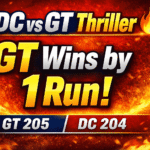 DC vs GT Match