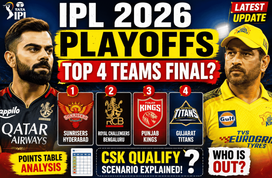 IPL 2026 Playoff Prediction