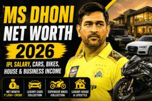 MS Dhoni Net Worth 2026