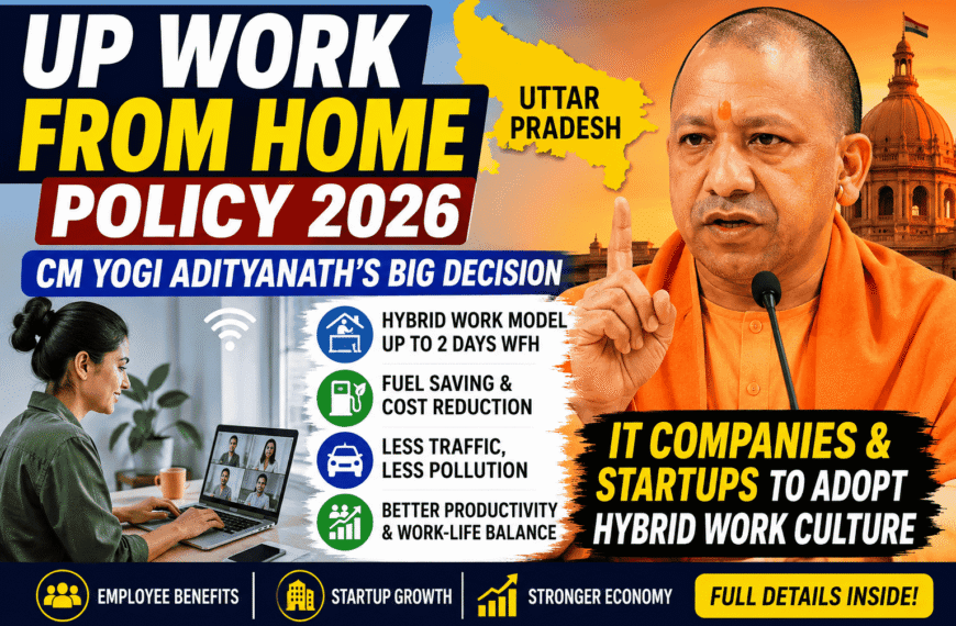 UP Work From Home Policy 2026