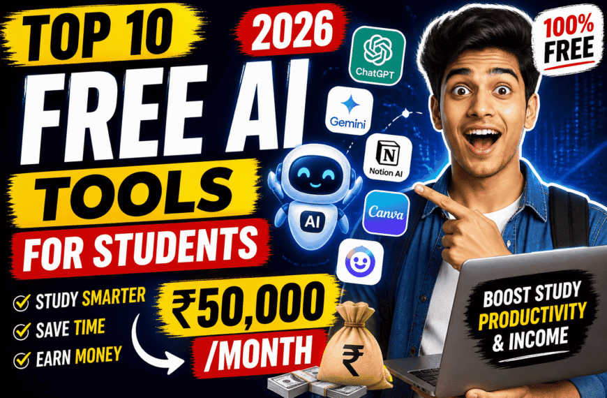 FREE AI Tools for Students in India