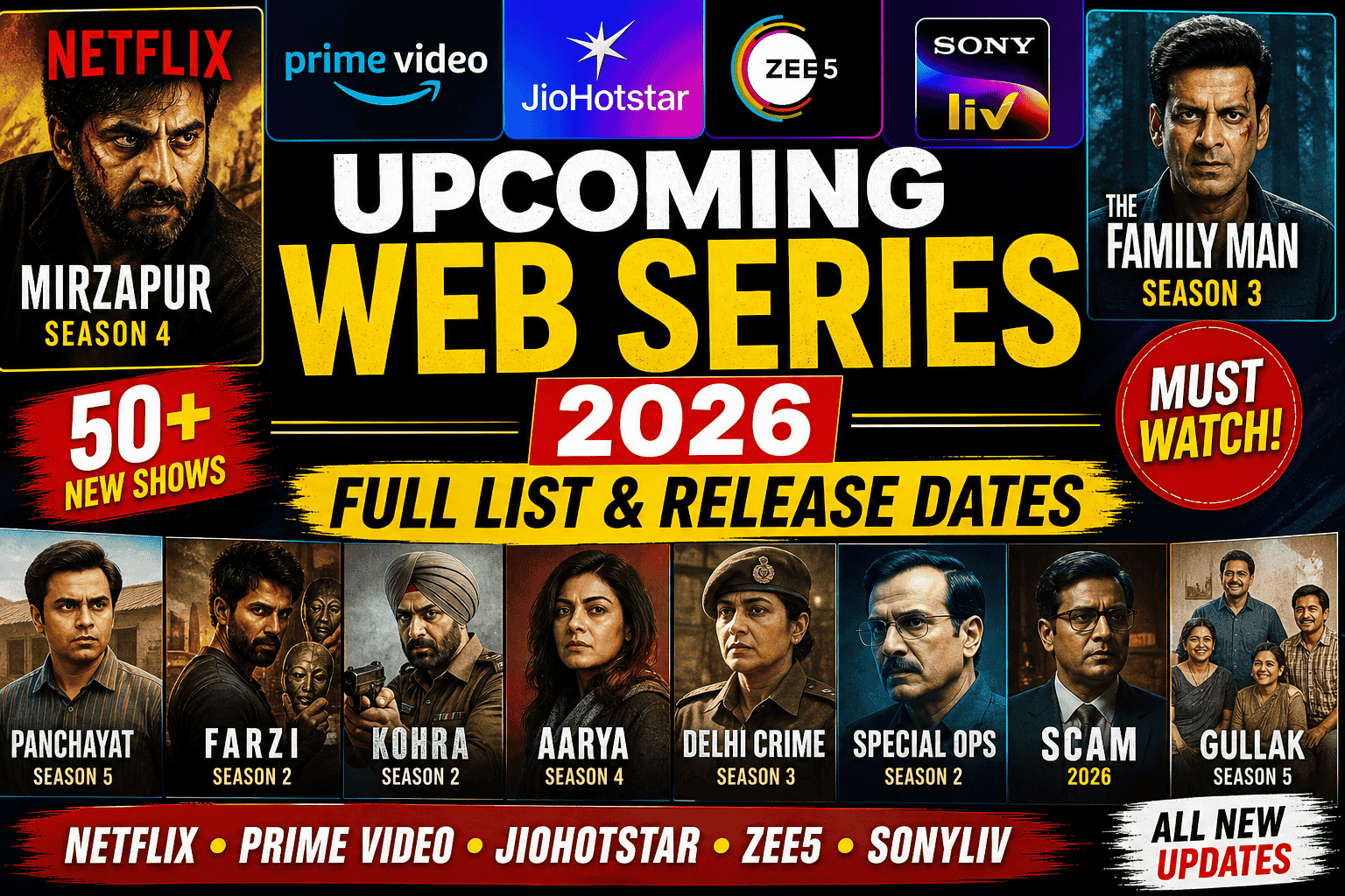 Upcoming Web Series 2026