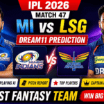 MI vs LSG Dream11 Prediction Today