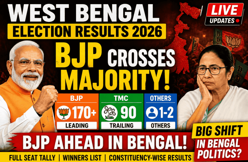 West Bengal Election Results 2026