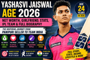 Yashasvi Jaiswal Age 2026