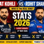 Virat Kohli vs Rohit Sharma Stats 2026