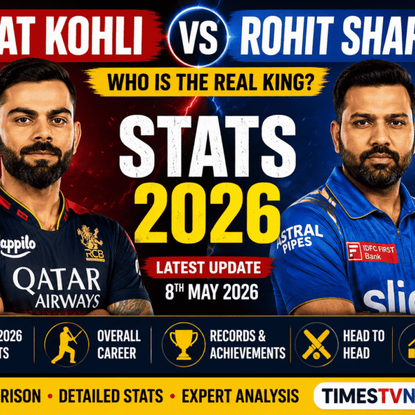 Virat Kohli vs Rohit Sharma Stats 2026