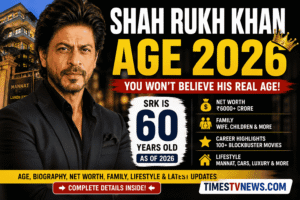 Shah Rukh Khan Age 2026