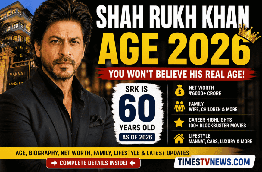 Shah Rukh Khan Age 2026